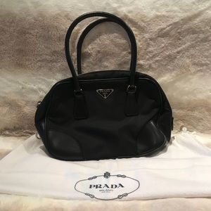 Prada Bowling bag small 100% authentic